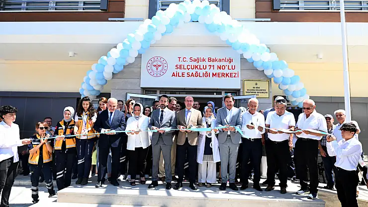 Selçuklu'ya değer katacak bir eser daha kazandırıldı