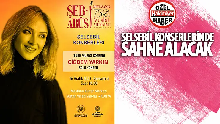 Selsebil Konserlerinin Bugünkü Konuğu: Çiğdem Yarkın