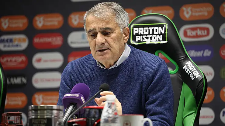 Şenol Güneş: 'Deplasmanda yine kazanamadık'