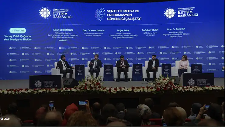 'Sentetik Medya ve Enformasyon Güvenliği Çalıştayı'nın 1. oturumu yapıldı