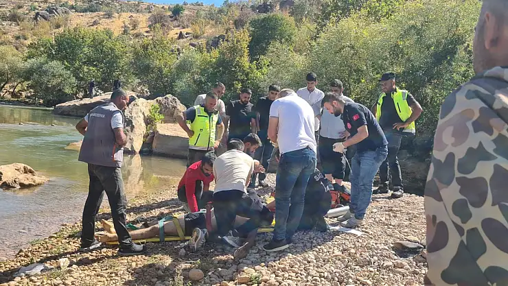 Serinlemek için girdiği çay, mezarı oldu!