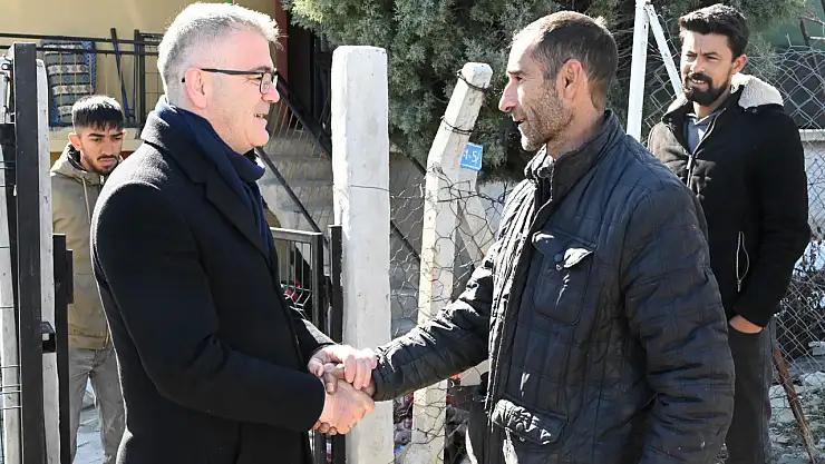 Seydişehir Belediye Başkanı'ndan evi yanan aileye ziyaret