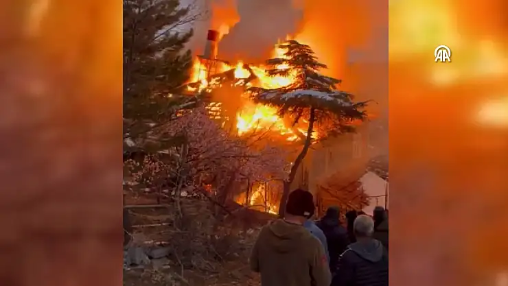 Seydişehir'de bir evde çıkan yangın, hasara yol açtı