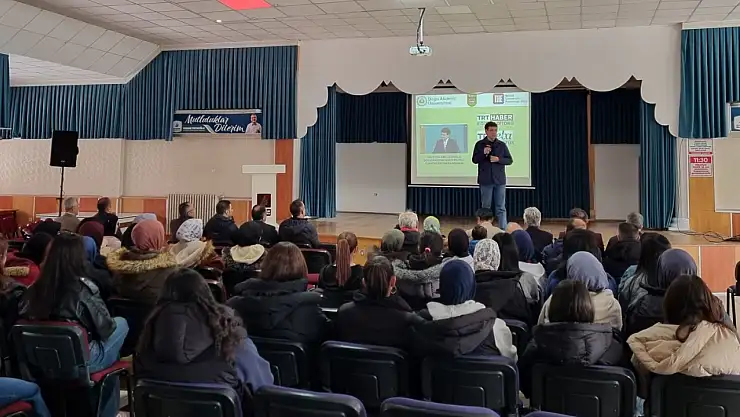 Seydişehir'de öğrencilere moral ve motivasyon semineri verildi