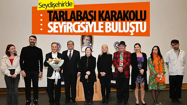 Seydişehir'de 'Tarlabasi karakolu' tiyatro gösterimi yapıldı