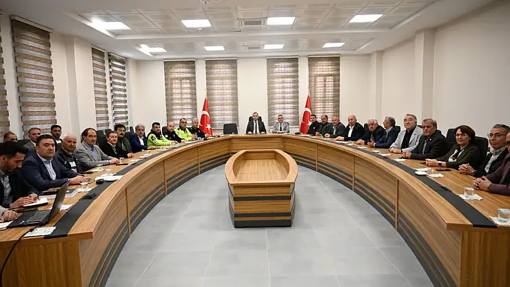 Seydişehir'de trafik master planı toplantısı gerçekleştirildi