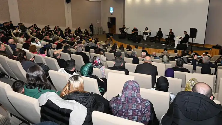 Seydişehir'de Türk Halk Müziği konseri yoğun ilgi gördü!
