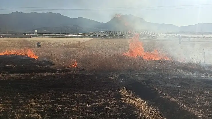 Seydişehir'de yangın paniği!