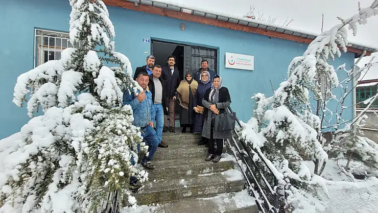 Seydişehir İlçe Sağlık Müdürü sağlık evlerini ziyaret etti