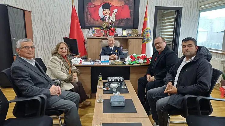 Seydişehir Kent Konseyi'nden İlçe Emniyet Müdürüne ziyaret