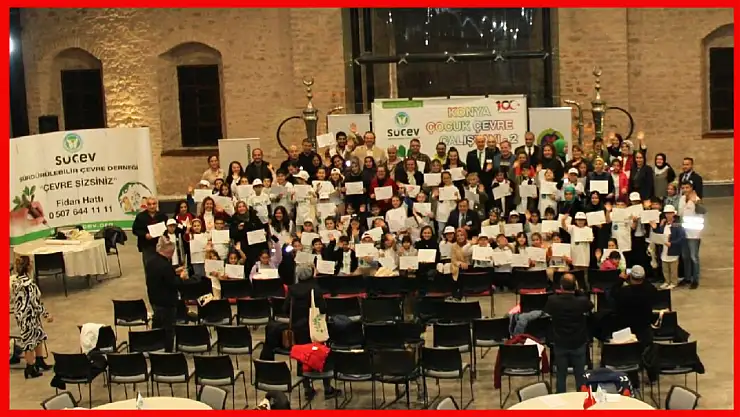 Sıfır Atık Temalı Konya Çocuk Çevre Çalıştayının İkincisi yapıldı!