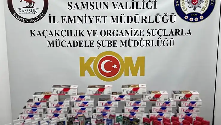 Sigara kaçakçılığı yapan sağlık memuru gözaltına alındı