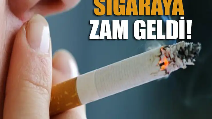 Sigaraya zam geldi!