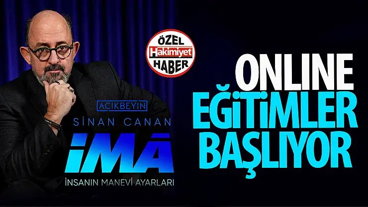 Sinan Canan'dan Yeni Eğitim Programı: 'İnsanın Manevi Ayarları' Başlıyor