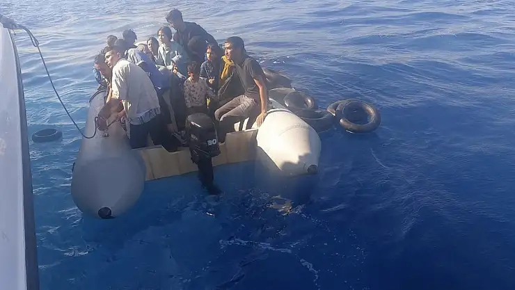 Sınırı geçmeye çalışan 24 göçmen yakalandı!