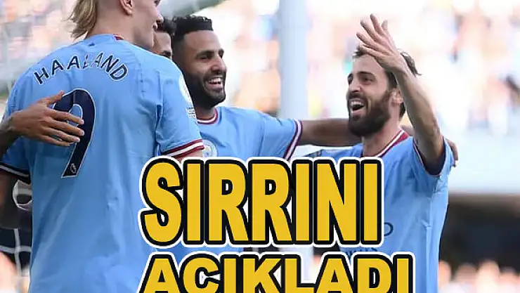 Sırrını açıkladı...