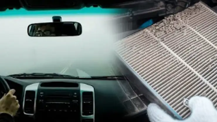 Şoförlerin korkulu rüyası. Buğulanan cama kağıt havluyla sürün! Buğunun önüne geçiyor