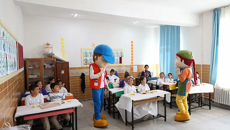 Sofraya gelen gıdanın yolculuğu Konyalı çocukların diline düştü