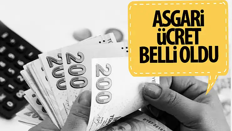 SON DAKİKA: Asgari ücret belli oldu! 2025 yılı asgari ücret ne kadar oldu?