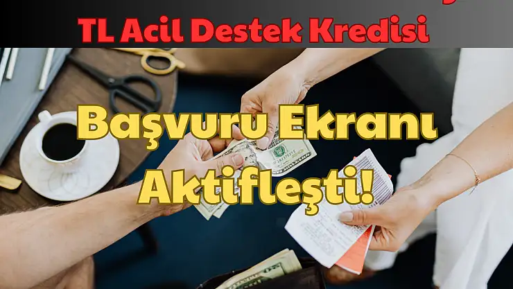 SON DAKİKA: Faizsiz 1 milyon TL Acil Destek Kredisi için Başvurular Başladı!