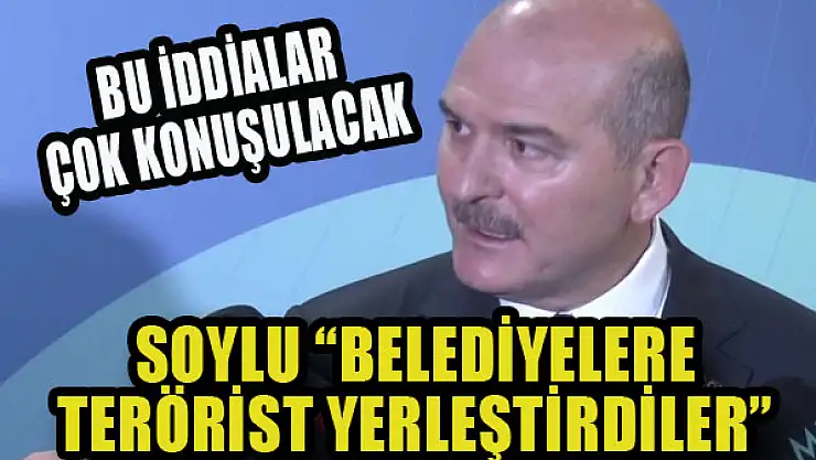 Soylu'dan çok konuşulacak CHP iddiası