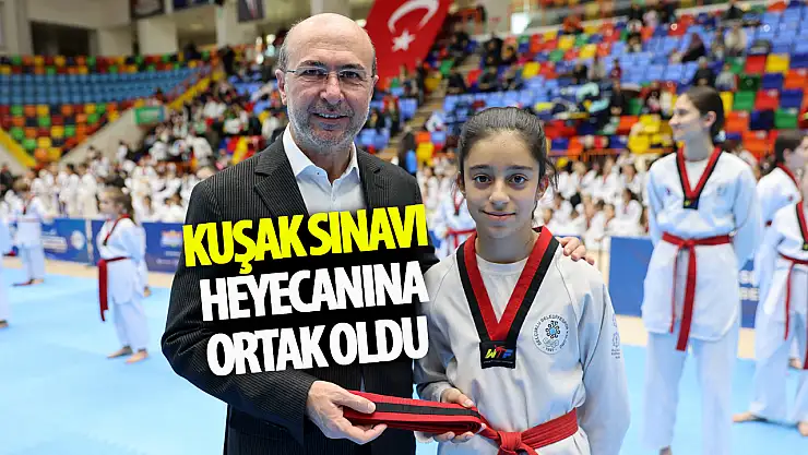 Sporun Merkezi Selçuklu'da kuşak sınavı heyecanı yaşandı!