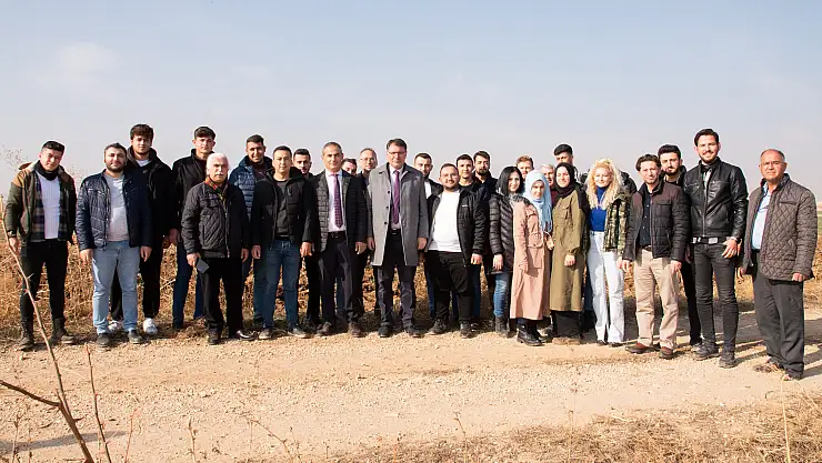 SÜ Sarıcalar Araştırma ve Uygulama Çiftliğinde 12 bin fidan dikildi