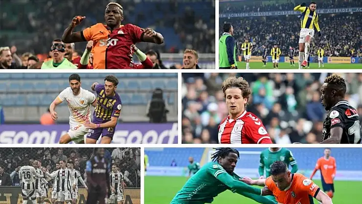 Süper Lig'de 24. hafta tamamlandı