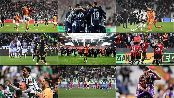 Süper Lig'de 31. hafta tamamlandı