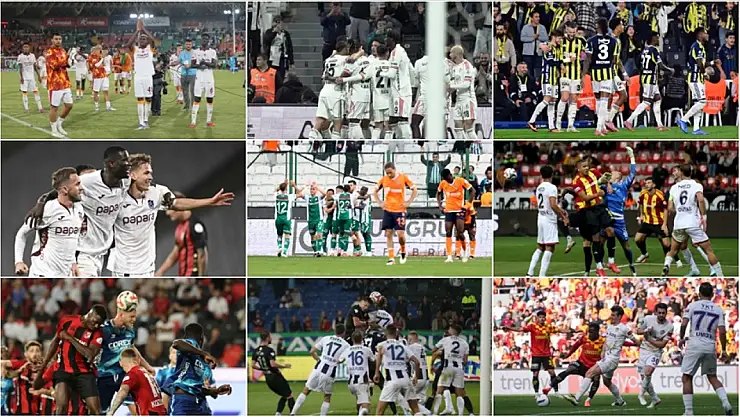 Süper Lig'de 7. Hafta tamamlandı: Galatasaray liderliğini sürdürdü