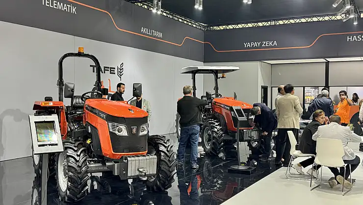TAFE, Manisa Üretimi Traktörleriyle Konya Tarım Fuarı'nda ilgi gördü
