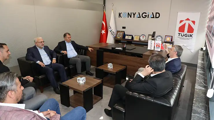 Tahir Akyürek'ten Konya GİAD'a Ziyaret