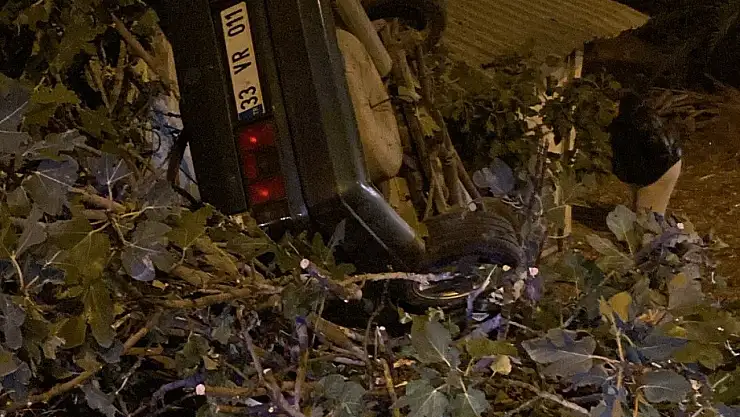 Takla atan otomobil evin duvarına çarptı: 1 ölü
