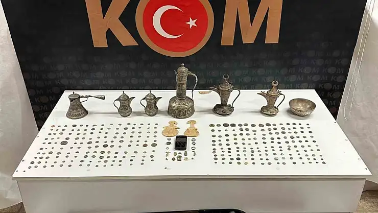 Tarihi eser kaçakçılığına yönelik operasyon yapıldı