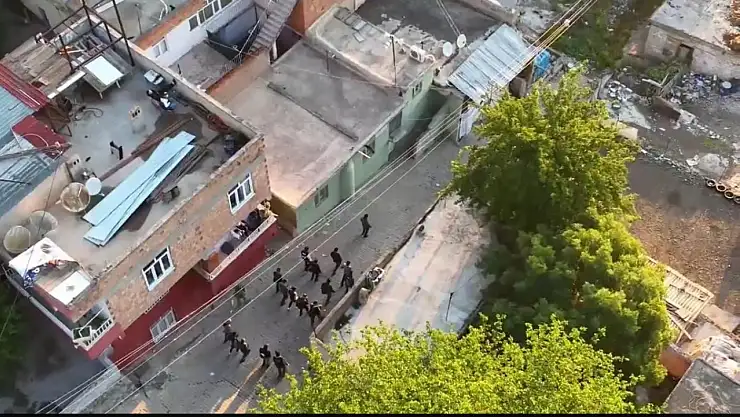 Tarihi yerde uyuşturucu madde tespit edildi!