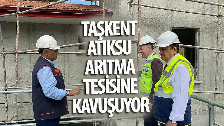 Taşkent'e ileri biyolojik atıksu arıtma tesisi
