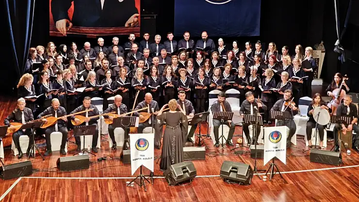 TED Konya Koleji, Anadolu ezgilerini müzik severlerle buluşturdu!