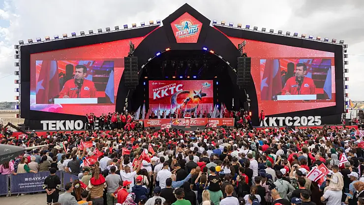 TEKNOFEST KKTC'de ilk gününde 62 bin ziyaretçiyi ağırladı