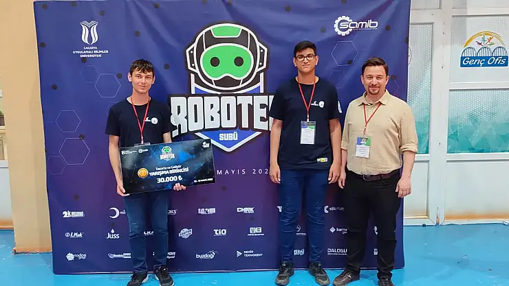 Teknoloji yarışmasında Çumra rüzgarı: 30 bin TL'lik ödül Çumra'ya geldi!