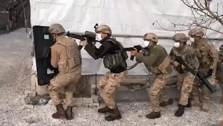 Terör operasyonu gerçekleştirildi