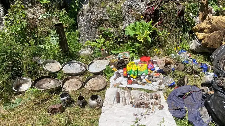 Terör örgütüne ait sığınak tespit edildi