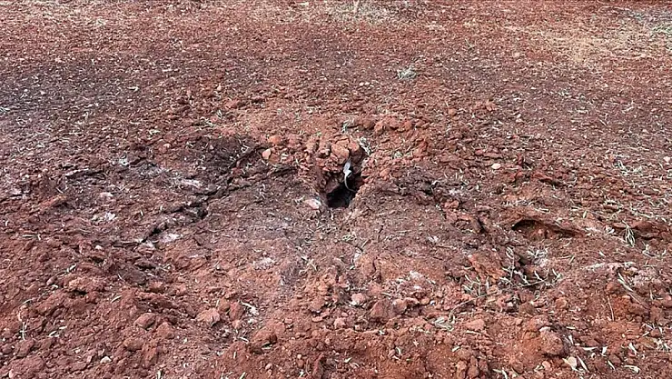 Teröristler sınır bölgesine Roketle saldırıda bulundu. Kilis alarmda...
