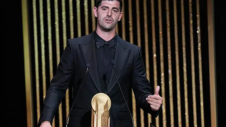 Thibaut Courtois'dan Altın Top sitemi