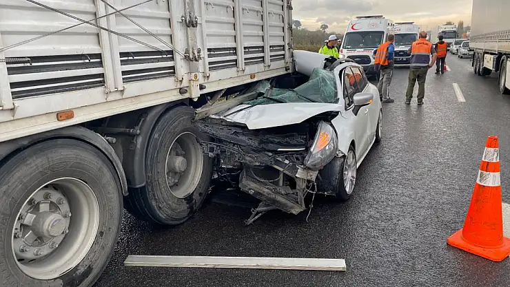 TIR'ın altından ağır yaralı çıktı, ilk sözü annesine oldu: 'Ölmedik anne, sakin ol!'