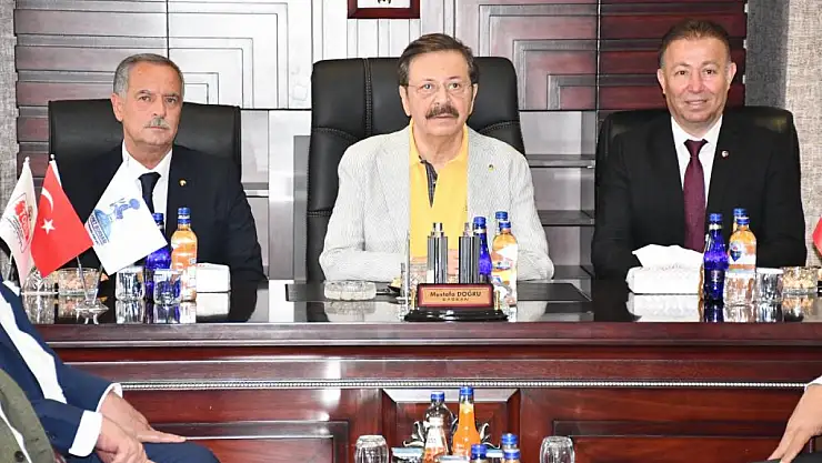 TOBB Başkanı Hisarcıklıoğlu'ndan Akşehir'e taziye ziyareti