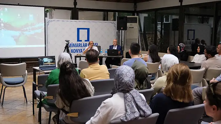 Tokgöz Konya Mimarlar Odasında Sunum Yaptı