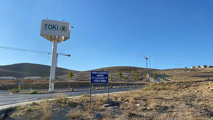 TOKİ Konya merkezde dağları eritti: 906 konut hızla yükseliyor!