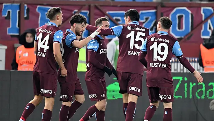 Trabzonspor, farklı galibiyetle çeyrek finalde