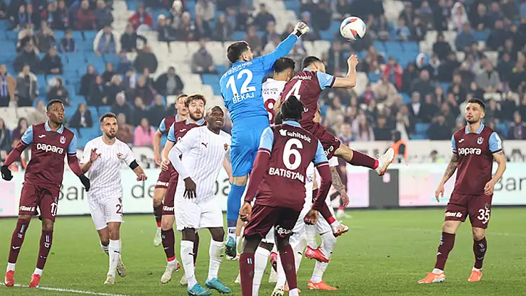 Trabzonspor'un serisi Hatayspor karşısında sona erdi