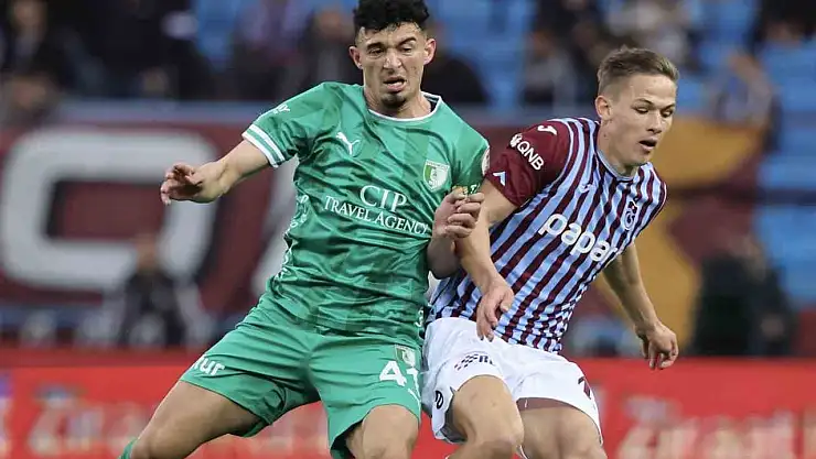 Trabzonspor ve Bodrum FK arasında gollü ilk yarı